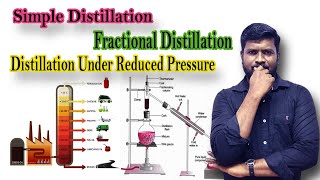 16Distillation  Fractional Distillation  Distillation Under Reduced Pressure  CBSE Class 11 [upl. by Reagen]