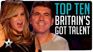 Britains Got Talent  Top Ten Most Viewed Auditions EVER [upl. by Berri]