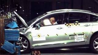 Crash Test EuroNCAP Citroen C5 2008 wwwsicurautoit [upl. by Einna]