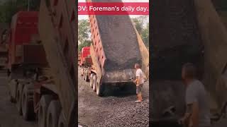 27 POV Foreman’s daily day…construction funnyvideo adamrose [upl. by Ame]