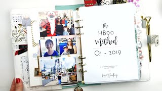 My Custom Planner FlipThrough  The HB90 Method [upl. by Ubana]