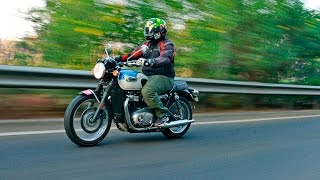 Triumph Bonneville T100  Road Test Review  ZigWheels [upl. by Anne703]