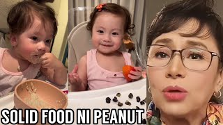 VILMA Santos May NAPANSIN sa PAGPAPAKAIN ni Jessy Mendiola ng SOLID FOOD Kay Baby Peanut ðŸ¥œ [upl. by Akcimat]