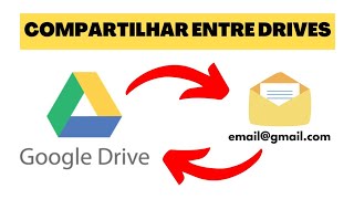 Google Drive  Como COMPARTILHAR TODOS os ARQUIVOS para outra conta [upl. by Rew]