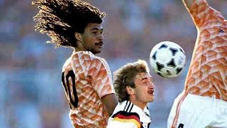 Rudi Völler vs Ruud Gullit 1986  Germany x vs Netherlands [upl. by Nodgnal]