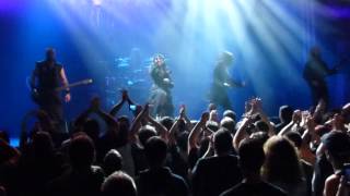 Lacuna Coil  To the Edge  live  Z7 in Pratteln 2962014 [upl. by Lennahs]