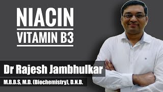 Niacin  Vitamin B3 Pellagra and Case discussion [upl. by Nobe]