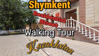 Walking Tour Shymkent Back streets [upl. by Nahtnaoj]