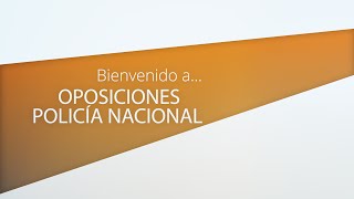 Oposiciones Policía Nacional  MasterD [upl. by Narol782]