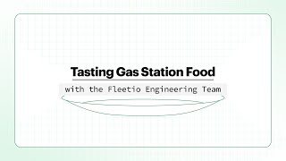 Tasting Gas Station Food with the Fleetio Engineering Team [upl. by Dulcy]