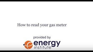 How to read your gas meter [upl. by Eveline765]