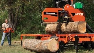 LT70 High Production Portable Sawmill Walkthrough  WoodMizer [upl. by Aikemaj447]