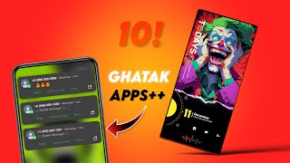 10 Exciting New Android Customization Hacks and Secret Apps For Pro Users 😱 Best Apps [upl. by Fotinas]