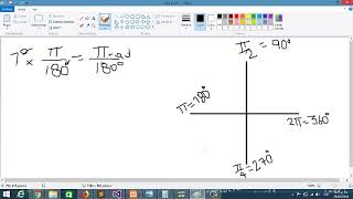 Convertir de grados a radianes en Pseint [upl. by Stodder53]