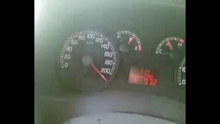 Fiat Doblo 19 JTD remap 150hp max speed 230kmh wait till end [upl. by Vogel]