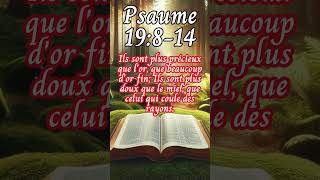 Lecture du Psaume 19814 psaumes bible [upl. by Adelaja]