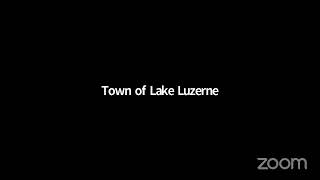 Town of Lake Luzernes Town Board Meeting 3524 [upl. by Allayne83]