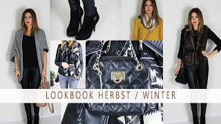 👜 Lookbook  Herbst  Winter  HampM Zara Primark DKNY Vero Moda [upl. by Ahsienak786]