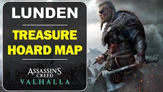 Lunden Treasure Hoard Map Location amp Solution  Oxenefordscire  Assassins Creed Valhalla [upl. by Yesnek]