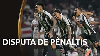 DISPUTA DE PÊNALTIS  SÃO PAULO X BOTAFOGO  CONMEBOL LIBERTADORES 2024 [upl. by Anihpesoj]