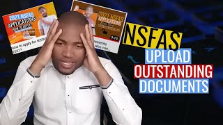 How to upload NSFAS outstanding documents [upl. by Aihsinyt]