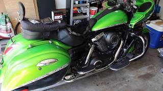 How to Install Kuryakin Mini Boards on a Kawasaki Vulcan 1700 [upl. by Amiaj]