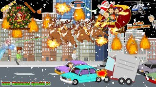 Caillou Gets Grounded Caillous Christmas Destruction 2023 Christmas Special 1 [upl. by Onifled]