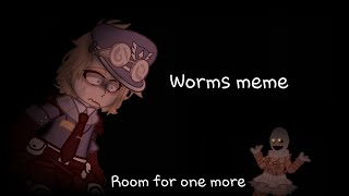 Worms Meme  Fnaf FBF Room For One More [upl. by Ahsieym873]