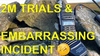 New 2m Antenna Trial amp Embarrassing Incident [upl. by Eissel]