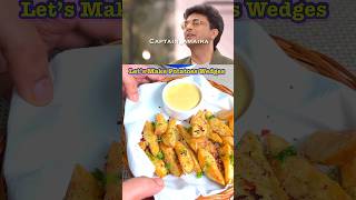 World class wedges by Vikas Khanna masterchef shorts ytshort celebrity food recipe viralvideo [upl. by Ecirtam]