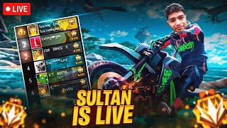 SULTAN IS LIVE WAIT BD SERVER 😎 PUSH TOP 1 GRANDMASTER😎👽freefire shortslive freefirehighlights [upl. by Deloria]