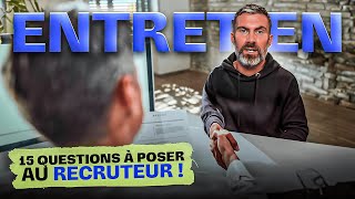 15 questions à poser en entretien pour DÉSTABILISER un recruteur [upl. by Suoicserp274]