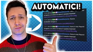 Messaggi Automatici per la Vostra CHAT [upl. by Terrag]