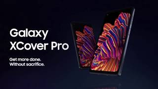 Galaxy XCover Pro The most secure smartphone to work with [upl. by Branen]