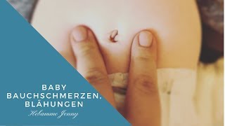 Baby Bauchschmerzen Blähungen Dreimonatskolik Hebammentipps Hebamme JennyBauchwehBauchmassage [upl. by Ivory]