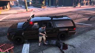 GTA V  Mission  Stealing LSPD Tactical Team Truck PS4 [upl. by Roda553]