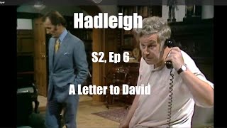 Hadleigh 1971 Series 2 Ep6  quotA Letter to Davidquot with Richard Pearson British TV full episode [upl. by Elfreda]