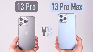 iPhone 13 Pro vs iPhone 13 Pro Max  Vergleich  Die richtige Wahl treffen [upl. by Rey]