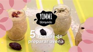 4 DESAYUNOS con AVENA fáciles deliciosos y saludables 🌞 [upl. by Falito855]