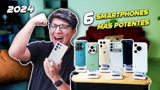 Top 6 mejores smartphones GAMA ALTA 2024 hasta ahora [upl. by Jillene250]