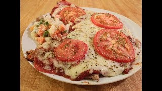 Milanesa a la Napolitana Veal Parmesan [upl. by Htebazil]