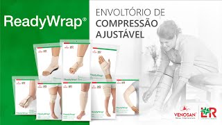 READYWRAP ®  ENVOLTÓRIO DE COMPRESSÃO AJUSTÁVELATRAVÉS DE TIRAS COM VELCROS [upl. by Ailesor439]