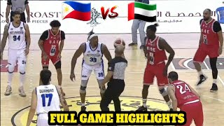 Strong Group PH vs UAE Full Game Highlights  33rd Dubai International Basketball Championships sga [upl. by Swetiana]