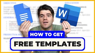 48 Free Resume Templates For 2024 Word amp Google Docs [upl. by Eiclek]