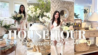 HOUSE TOUR 🌱PRIMAVERA 2024  DECORACIÓN PRIMAVERA 2024  IDEAS DECORACIÓN SALA COCINA COMEDOR [upl. by Helli]