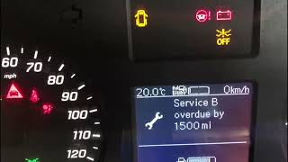 2020 Mercedes Sprinter Service Light Reset [upl. by Troc878]