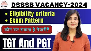 DSSSB Vacancy2024 DSSSB TGT and PGT vacancy 2024  DSSSB partA preparation dsssb dsssbpaper1 [upl. by Nosreg]