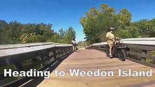 Heading to Weedon Island 112 Mile Bike Ride St Petersburg Florida [upl. by Annazor]