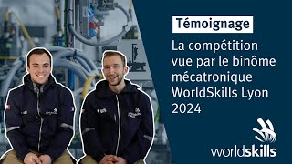 Laventure WorldSkills selon les compétiteurs Mécatronique Raphaël et Sébastien [upl. by Dix395]