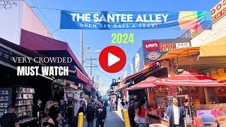 Los Angeles Santee Alley Walking Tour  Los Angeles Tour Guide 2024 California Ultra HD 60fps Uncut [upl. by Benedict]